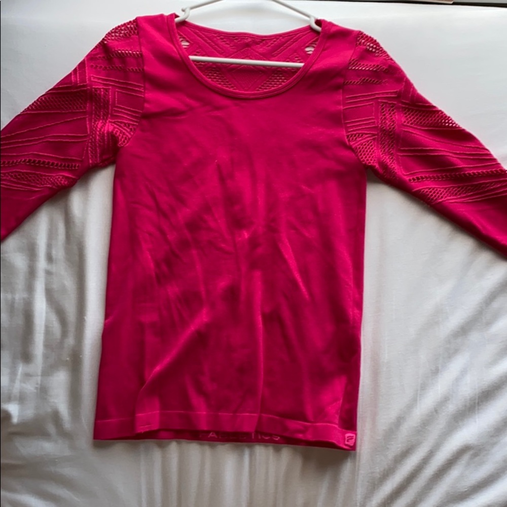 Adorable hot pink detailed long sleeve